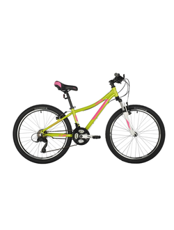 Велосипед FOXX CAMELLIA 24" V-brake 2021 зеленый