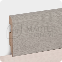 Плинтус МДФ TeckWood 75х16 Дуб айс