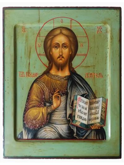 Господь Вседержитель (Спаситель). Рукописная икона 