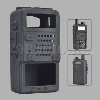 Силиконовый чехол для Baofeng UV-5R. Цвет чёрный.