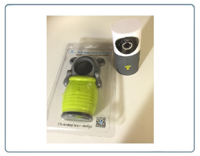 Видеоняня /WiFi видеокамера CleverDog Мишка Тедди с DVR (комплект)