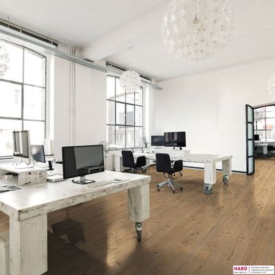 Ламинат Haro Tritty 200 Gran Via Aqua Дуб Портлэнд Пуро 539148 33 класс толщина 8 мм с фаской 2.68 м2