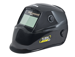 Маска сварщика КЕДР "К-304 natural color EXPERT", черная