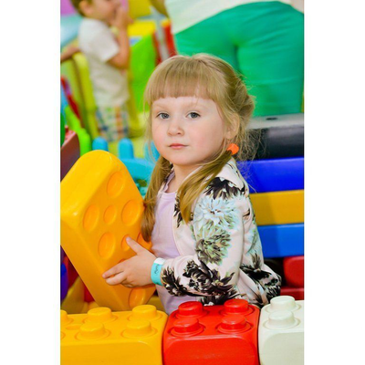 Конструктор детский «Веселые блоки»