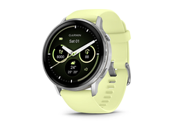 Garmin Venu 4 45mm Silver with Citron Silicone Band (010-03014-02 / 010-03014-42)