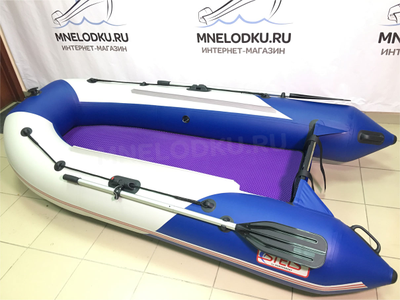 Моторная лодка СТЕЛС 275 АЭРО НДНД с ЭВА-ковриком