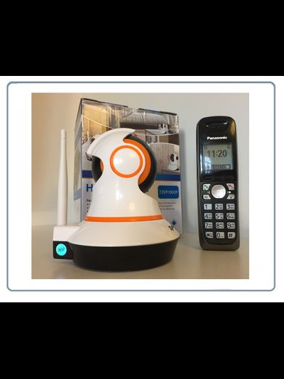 Zjuxin. Видеоняня моторизированная WiFi/LAN видеокамера с DVR, HD 960р (icSee)