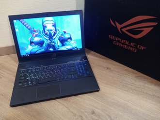 ASUS ROG Zephyrus M GM501GM-EI048T ( 15.6 FHD IPS 144Hz i7-8750H GTX1060(6Gb) 16Gb 1Tb + 512SSD )