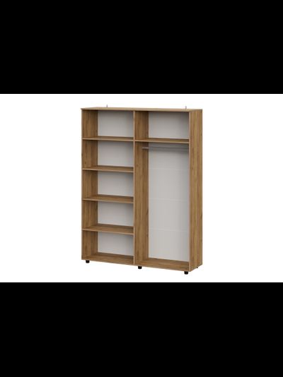 Байкал Шкаф четырехстворчатый SAFE Дуб Золотой/Графит