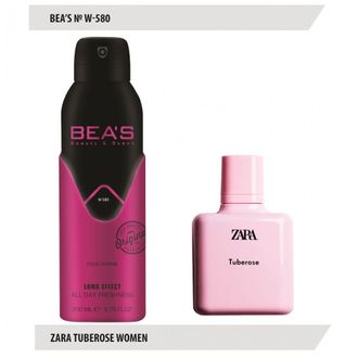 Дезодорант Beas Zara Tuberose women 200 ml  W 580