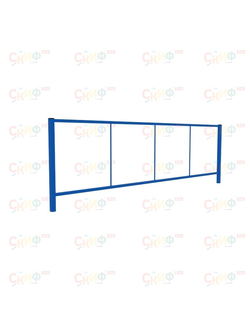 Ограждения металлические тип 5 - МФ 95.5.02 - H-700