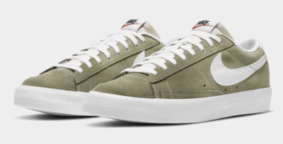 Nike Blazer Low (Хаки) Арт 2 сбоку