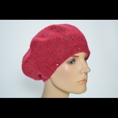 Берет Vizio Италия SS 1331 BO красный одинарный