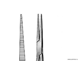 Зажим кровоостанавливающий Москит прямой 150 мм П-17-302* Sammar