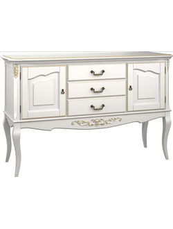 КОНСОЛЬ 3 ЯЩИКА +2 РАСПАШНЫХ ФАСАДА ТИВОЛИ