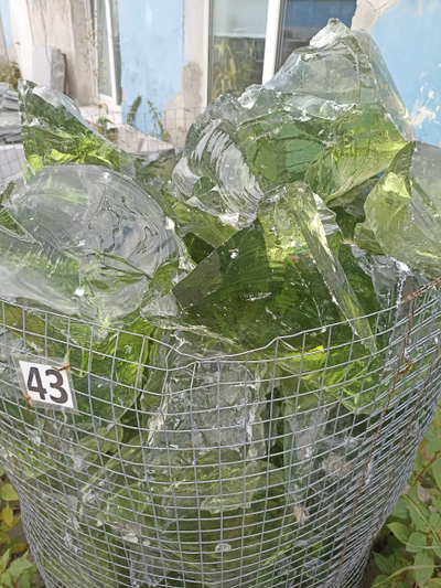 Эрклез кусковое стекло