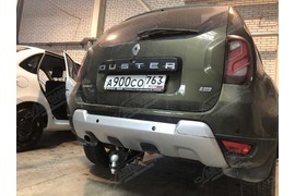 Фаркоп для Рено Дастер установка и подключение