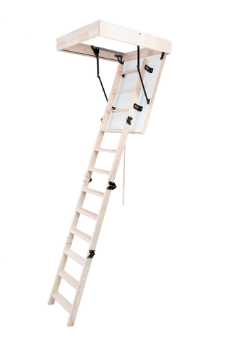 Деревянная чердачная лестница COMPACT TERMO