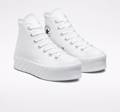 Заказать дешевые белые кеды Converse All Star Lift  A03395C