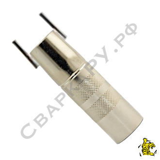 Сопло газовое горелки MIG/MAG Kemppi для MMG22,FE25,MT25 ф14х60.5мм для сварки точкой