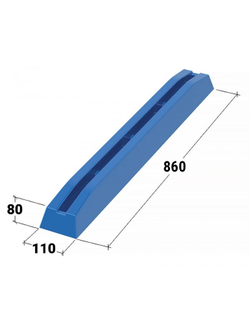 Кранец причальный 860 мм синий (Уц)