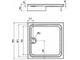 Душевой поддон Alex Baitler AB10017H-1 100x100