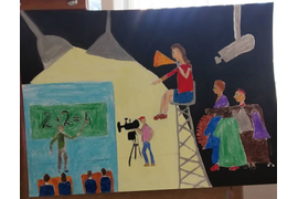 "Профессия. Человек в движении". Композиция.