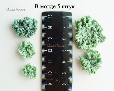 "Лишайник" силиконовый молд .