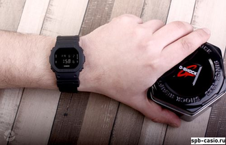 Часы Casio G-Shock DW-5600BBN-1E - купить наручные часы в Spb-Casio.ru -  Санкт-Петербург
