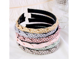 Ободок для волос "Феличе", горох