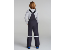 Брюки утепленные детские 26C-1448, графит