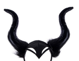 Карнавальный ободок «Малифисента», цвет чёрный