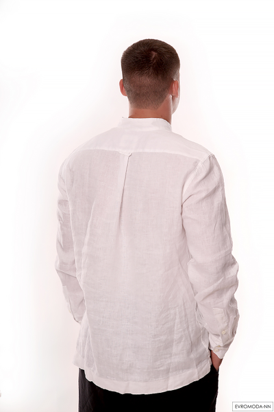 Рубашка мужская льняная Ремин (45)
