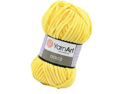 Dolce (Yarn Art) пряжа цвет  желтый № 761
