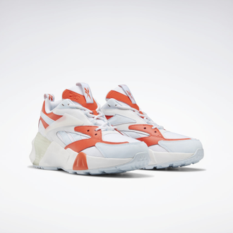 КРОССОВКИ AZTREK DOUBLE MIX white orange