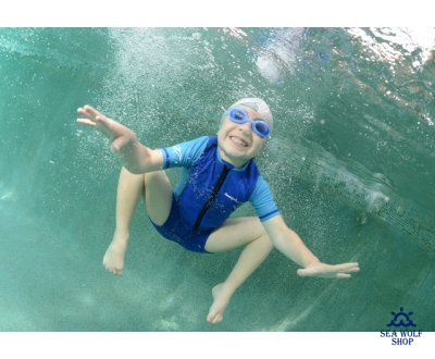 Гидрокостюм Лайкра Cressi детский CAICOS синий 6-8 лет р.XL