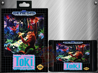 Toki, Игра для Сега (Sega Game) GEN