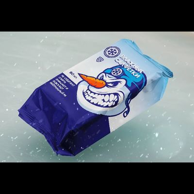 Салфетки влажные ХК СИБИРЬ антибактериальные 90шт