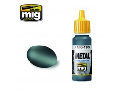 Ammo MIG: краска акриловая Bluish titanium