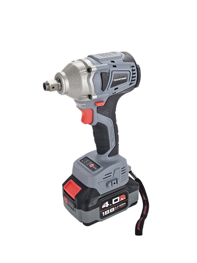 Аккумуляторный гайковерт бесщеточный импульсный PROFIPOWER MKDTW-18B