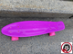 Мини-Круизер Fish Board 22" Темно-розовый на розовых колесах