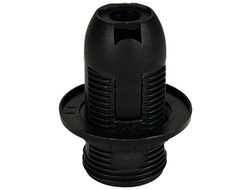 Ecola патрон с кольцом E14 Черный(кратно 10 шт) AB4SPBEAY