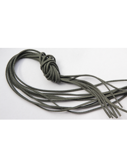 Шнур плоский, искусственная замша, отрез 1 метр, цвет - № 50