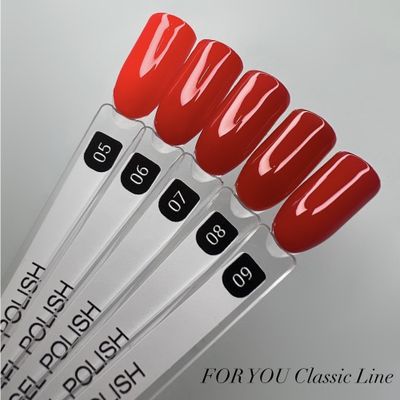 Гель-лак FOR YOU № 008 клюквенный морс