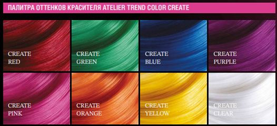 BOUTICLE Краситель прямого действия ATELIER TREND COLOR CREATE, 100 мл