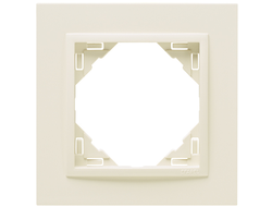 Efapel 90910 TMM, Рамка анимато, 1 пост, бежевый/бежевый