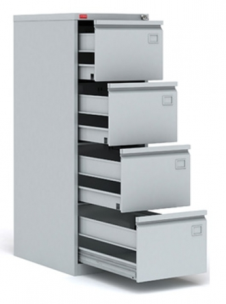 Картотечный металлический шкаф для хранения документов КР-4