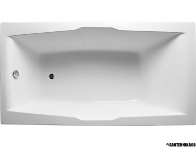 Ванна акриловая прямоугольная 1Marka KORSIKA 190x100 рама разборная + панель