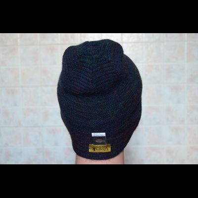 Двусторонняя шапка Vizio Италия 5669 синяя