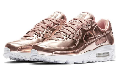 брендовая обувь женские кроссовки Nike Air Max Womens 90 'Metallic Pack - Rose Gold' CQ6639-600